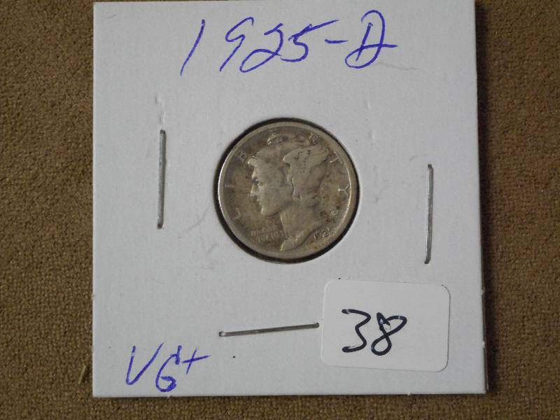 1925-D Mercury Dime ...