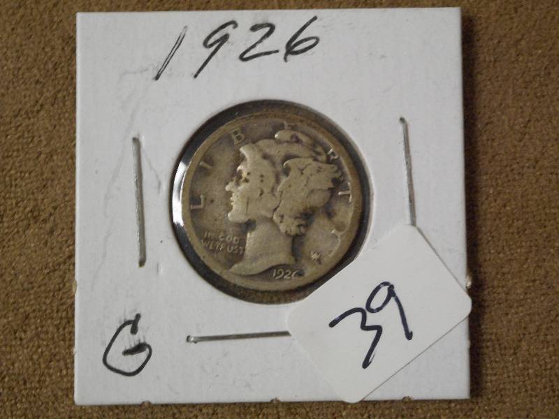 1926 Mercury Dime ...