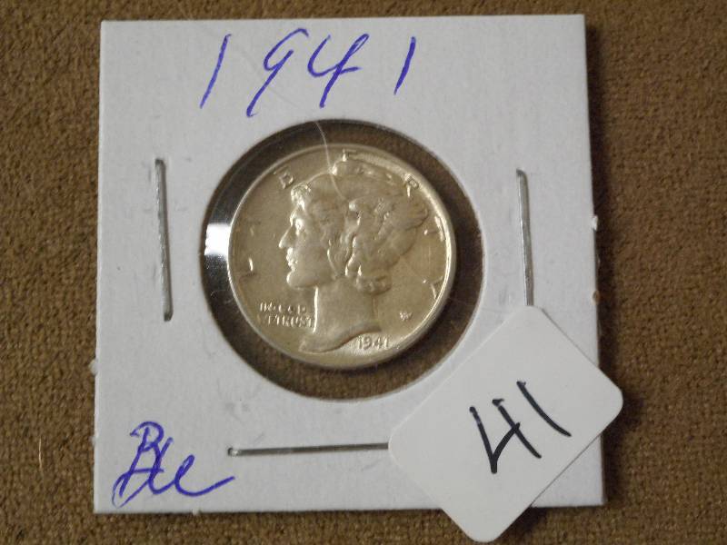 1941 Mercury Dime ...