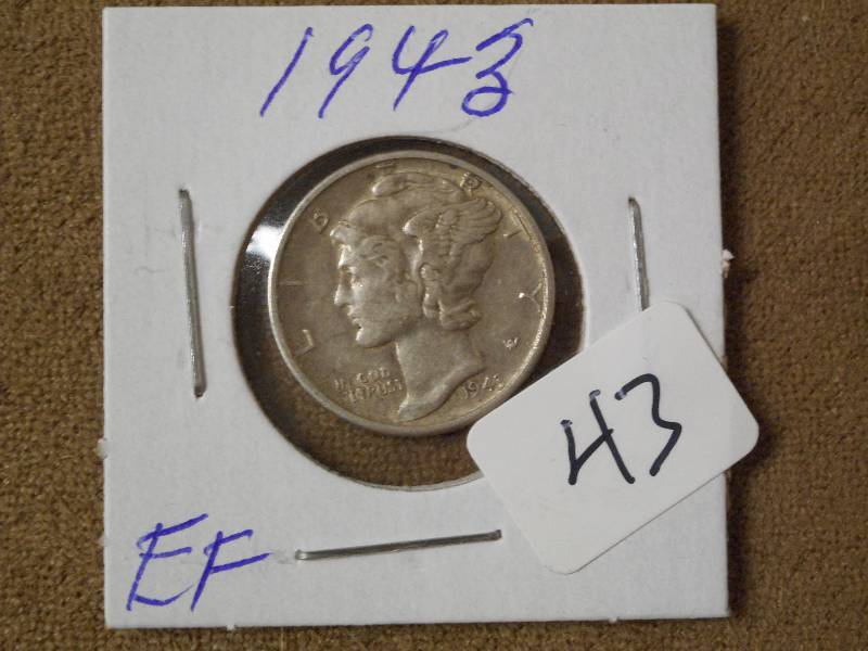1943 Mercury Dime ...