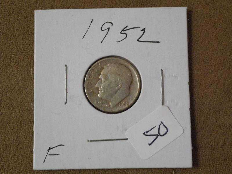 1952 Roosevelt Dime ...