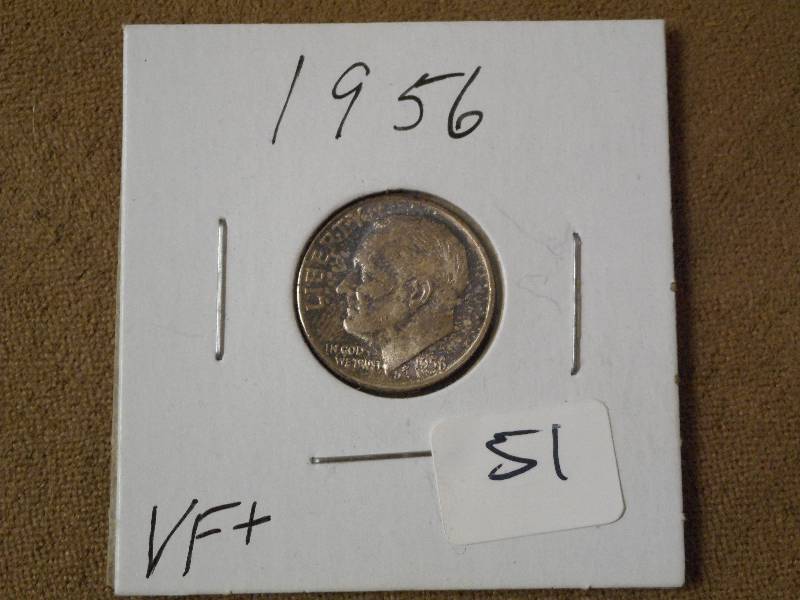 1956 Roosevelt Dime ...