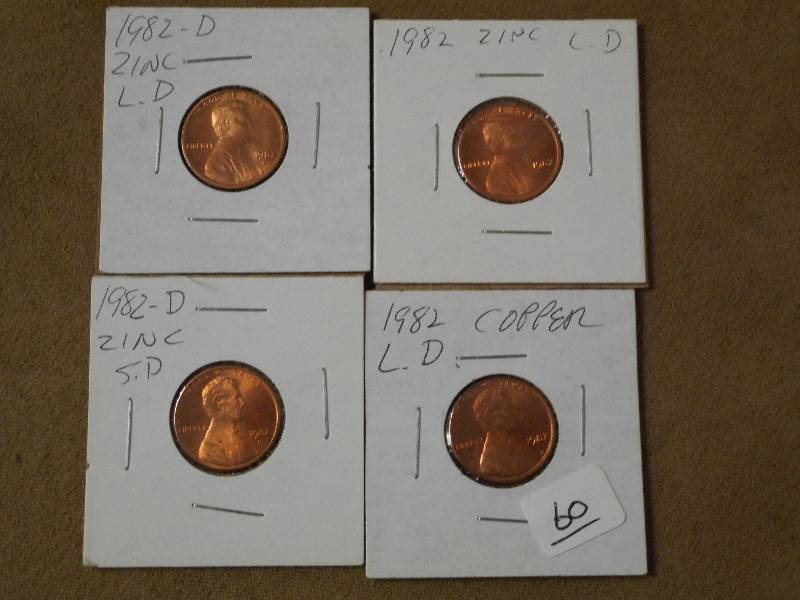 (4) Lincoln Pennies ...