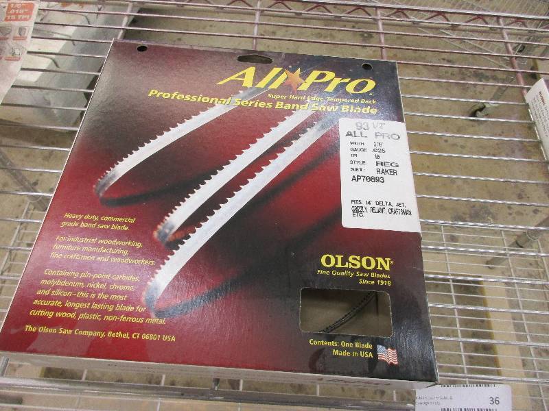 2 New bandsaw blades 316