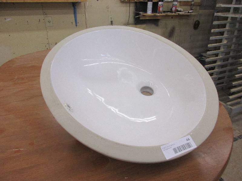 New undermount sink