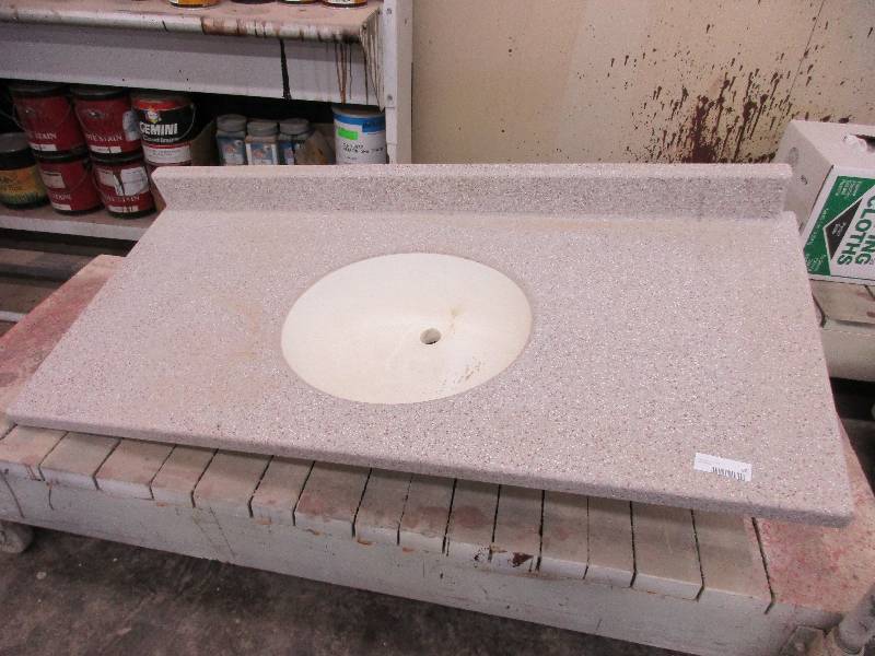 Acrylic Vanity countertop with sink