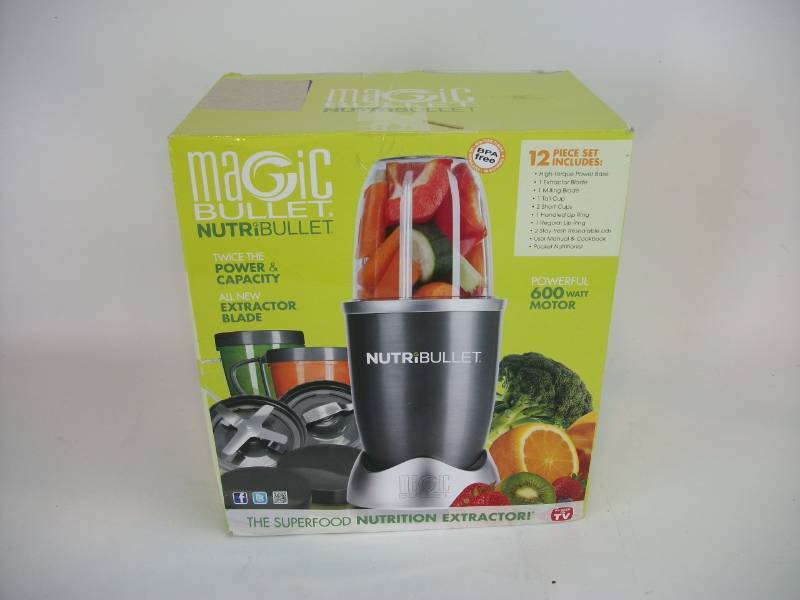 Magic Bullet NutriBullet 12-Piece High-Speed BlenderMixer System