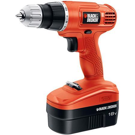 BLACK & DECKER Cordless Drill GC1800 18V