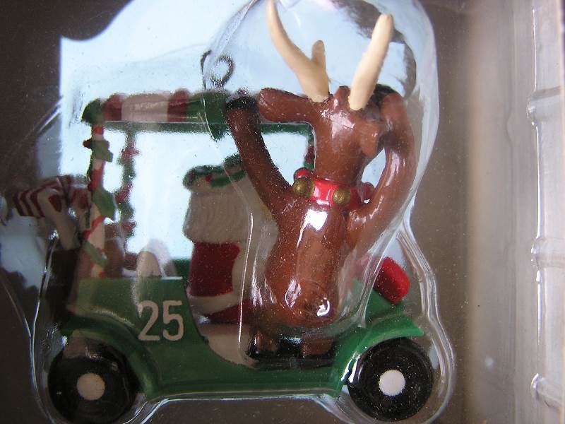 lot 43-COPY image: NOMA ORNAMOTION CHRISTMAS ORNAMENT GOLF FORE