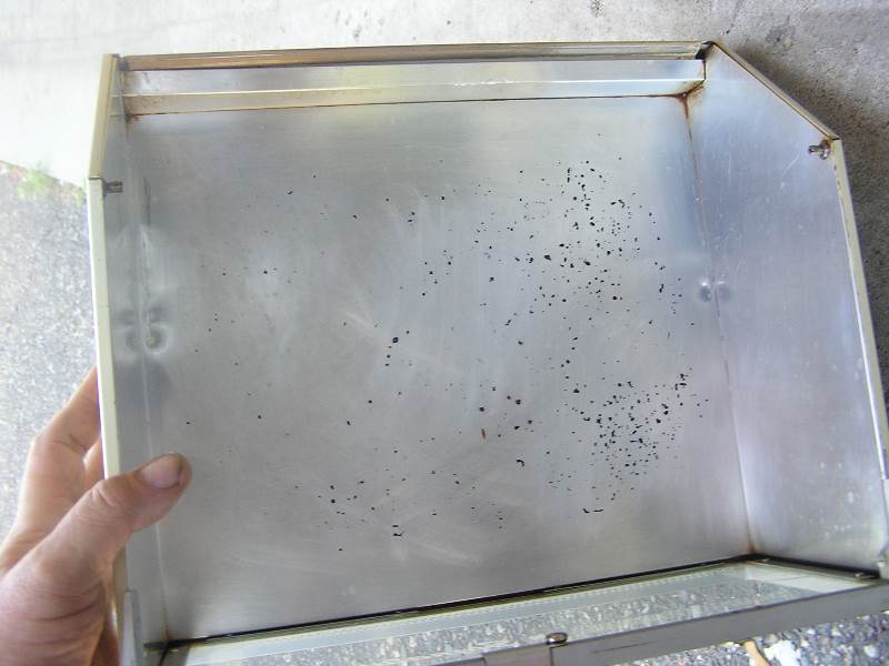 lot 155 image: vintage montgomery wards flip top broiler