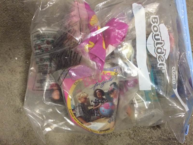 lot 23 image: Mc Donalds barbie happy meal toys older issues