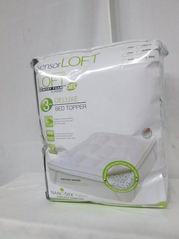 SensorPEDIC Gel-Infused Twin Memory Foam Topper