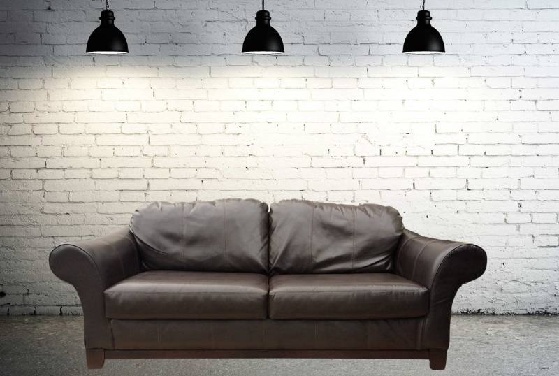 lot 1 image: No reserve Beautiful like new sofa used in staging homes