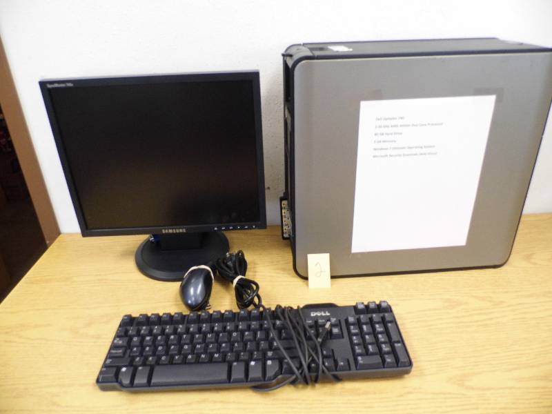 Dell Optiplex 740 Computer Setup