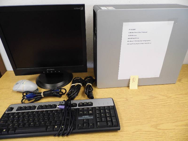 HP DC 5800 Computer Setup