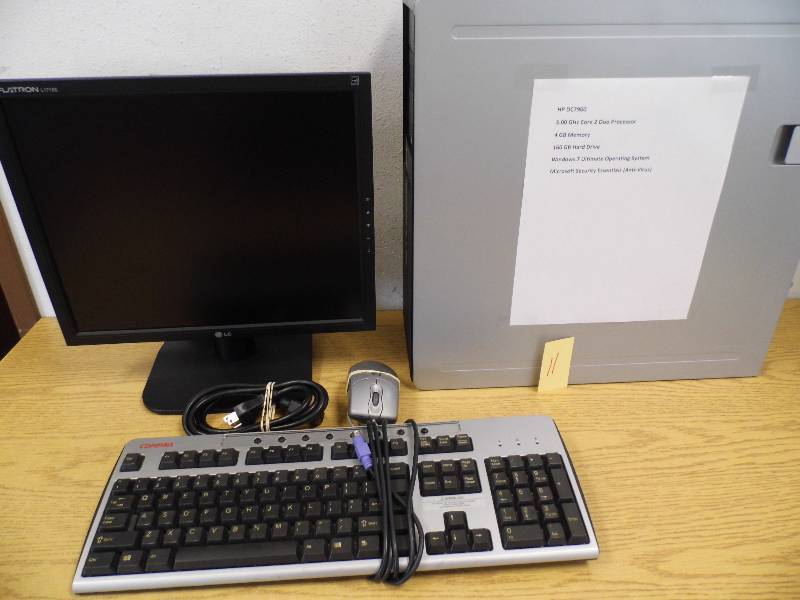 HP DC 7900 Computer Setup