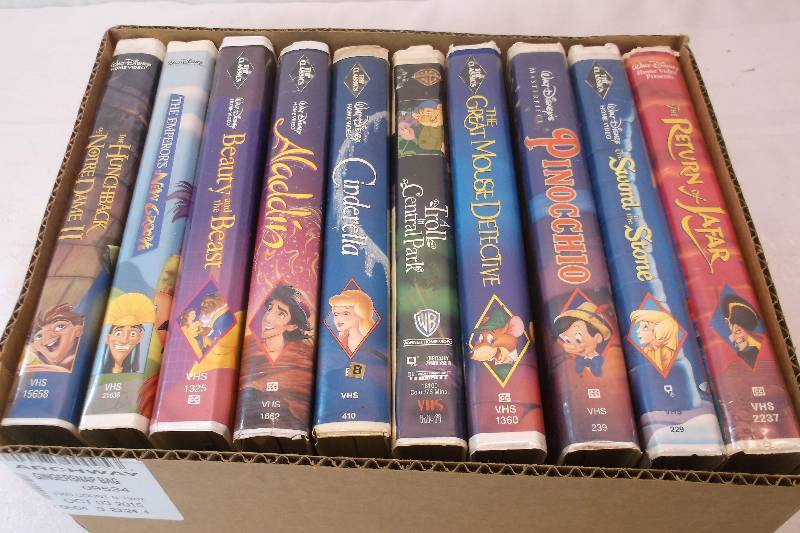 lot 67 image: VHS tapes