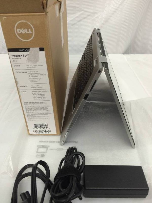 Dell Inspiron 11.6-Inch 2 in 1 Convertible Touchscreen Laptop, i3147-3750sLV retail $449