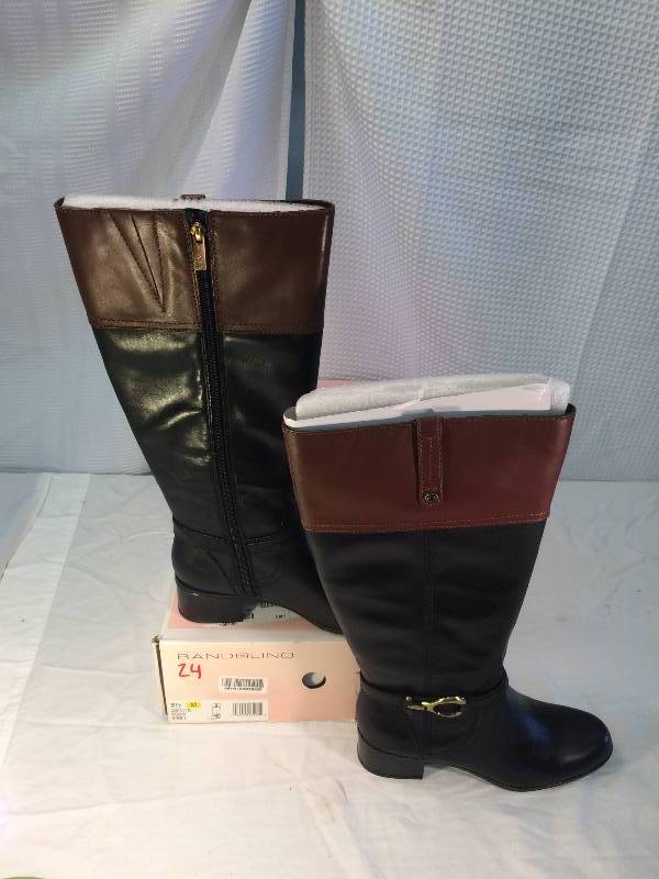Bandolino Womens Carly Riding Boot - Wide Shaft 8.5 149.99
