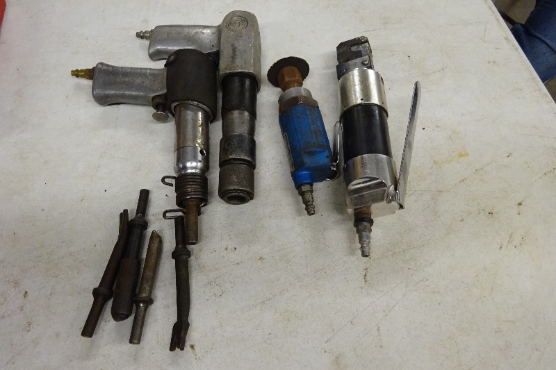 Air Hammer, Bits, air nibbler, cut of wheel