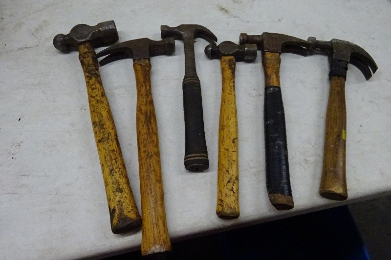 Variety of hammers