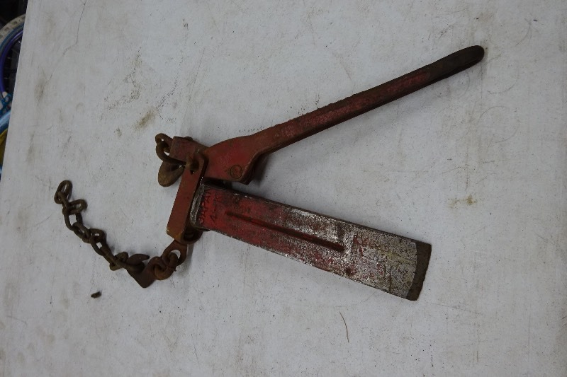 Load tie down and 4 1c chisels
