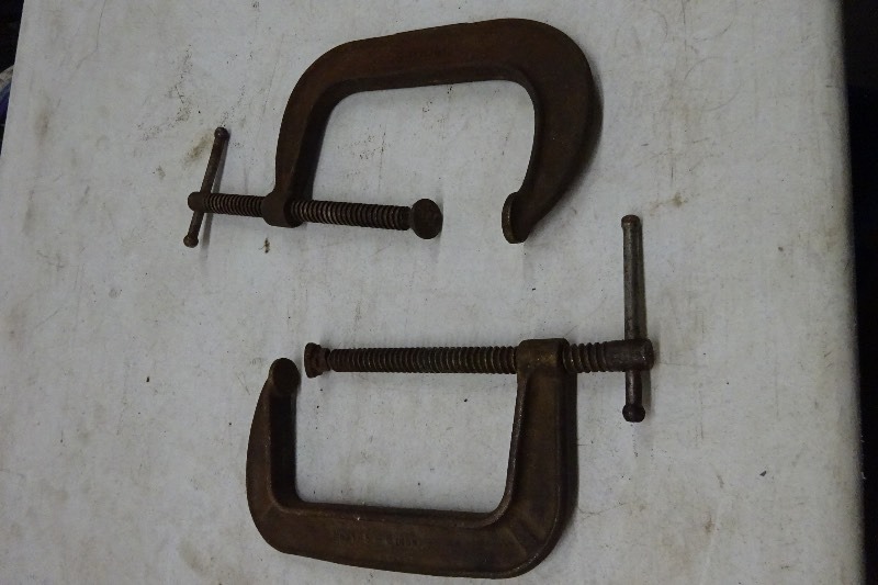 2 C Clamps