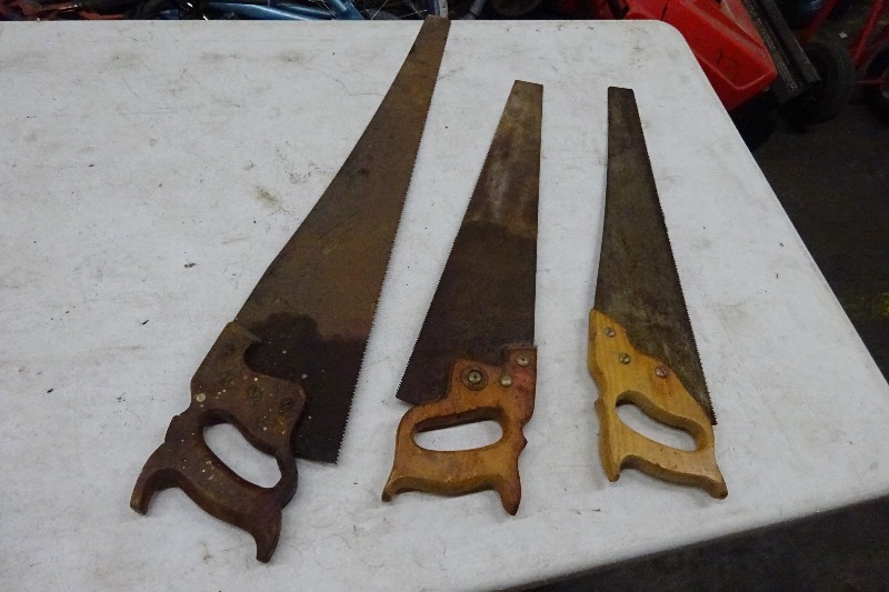 3 hand saws