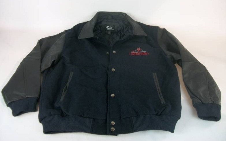 lot 11 image: Philadelphia Phillies 2008 World Series Jacket