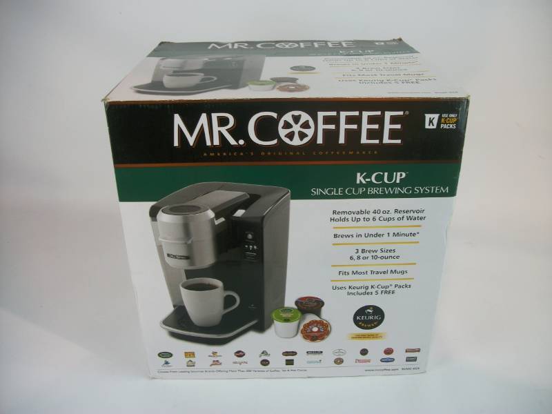 Mr. Coffee Single Serve Coffee Brewer 40-Ounce, Black