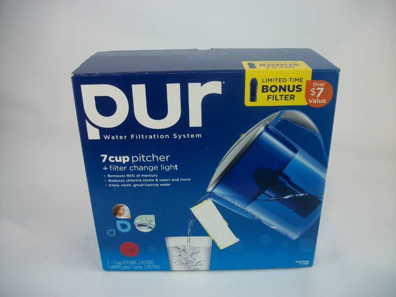 PUR CR-6000C Water Filter Pitcher and PUR CR6000C Water Filters