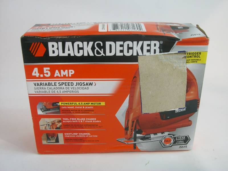Black & Decker 4.5-Amp Variable Speed Jig Saw