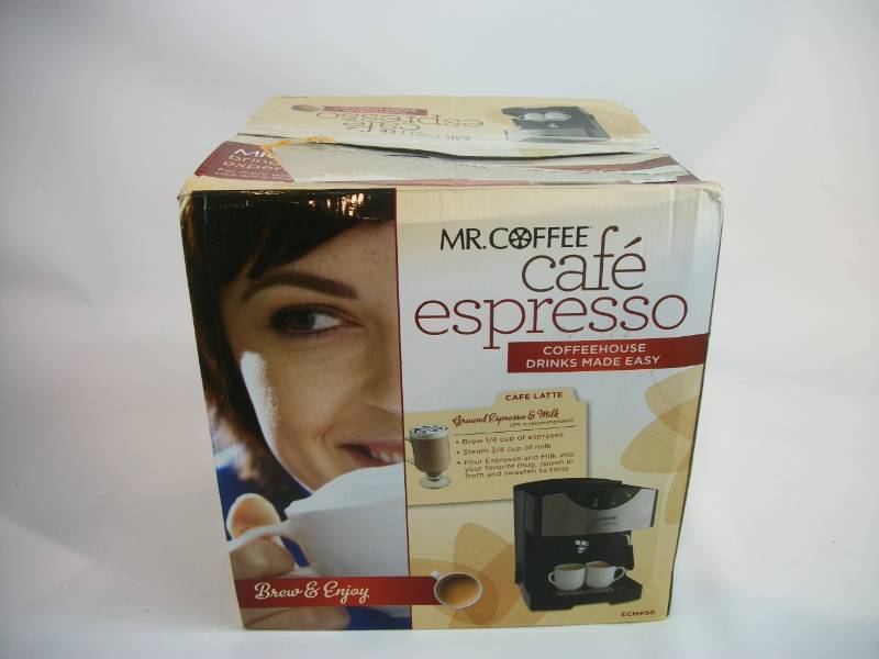Mr. Coffee EspressoCappuccino Maker, Black