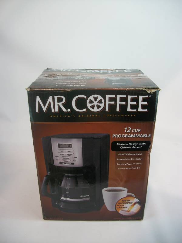 Mr. Coffee� Black 12-Cup Programmable Coffeemaker