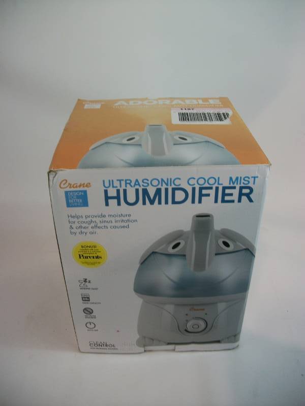 Crane Adorable 1 Gallon Ultrasonic Cool Mist Humidifier, Elephant