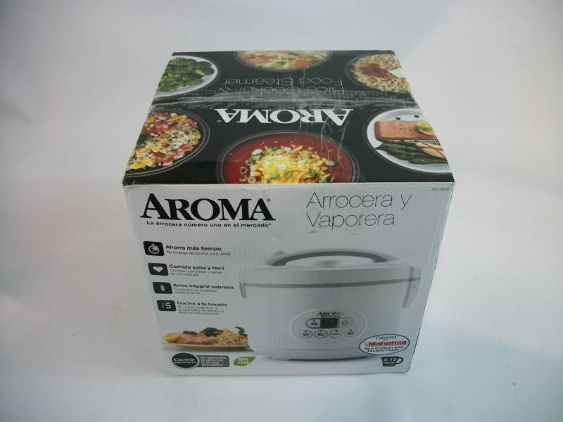 Aroma 12-Cup Digital Rice Cooker and Food Steamer