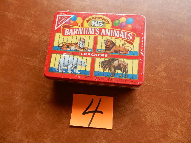 Barnum 85th Anniversary Animal Crackers can.. Unopened