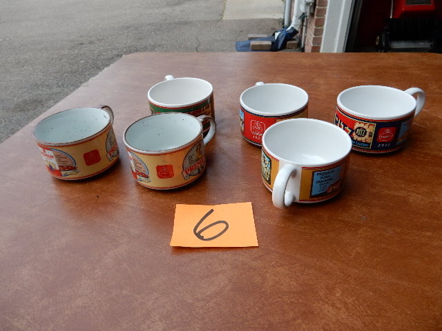 6 Nabisco Mugs..