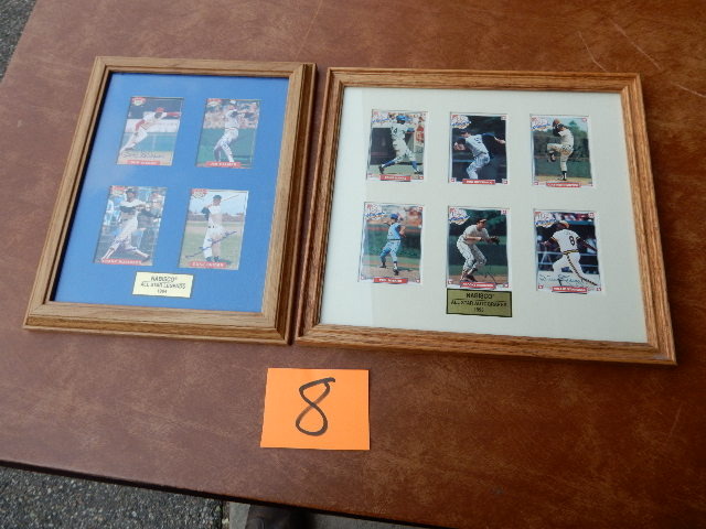 2, Nabisco 1993, 1994 All Star Autographed baseball cards