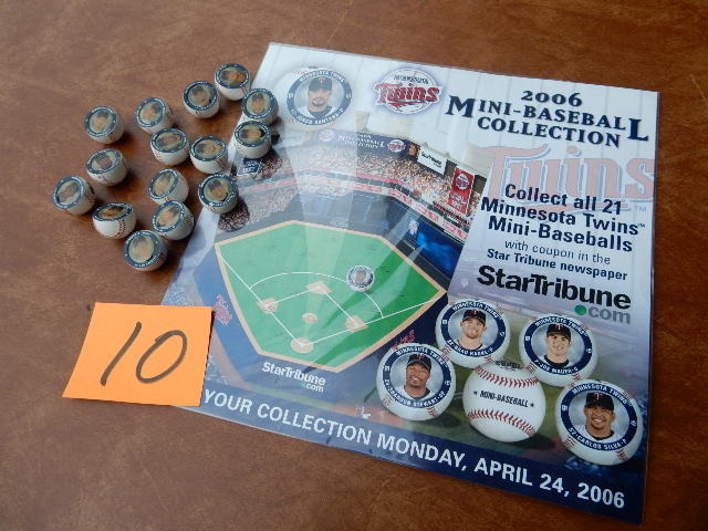 2006 Twins MINI Baseball Collection