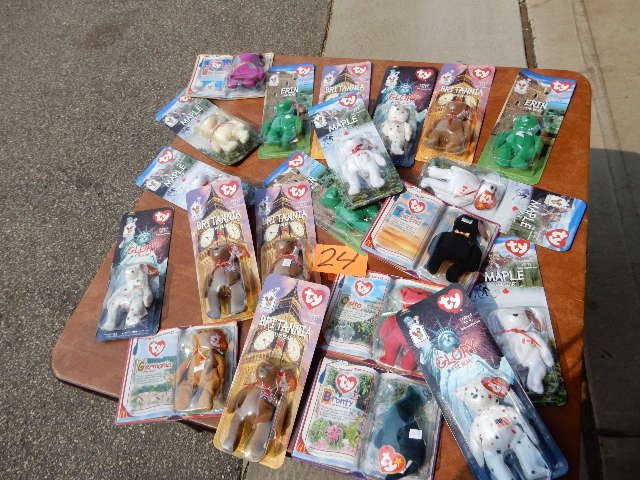 21 TY McDonalds mini Beanie Babies