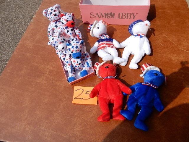 TY, Patriotic Beanie Babies (8)