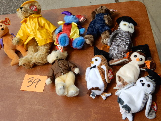 Back to school Beanie Babies and Buddies