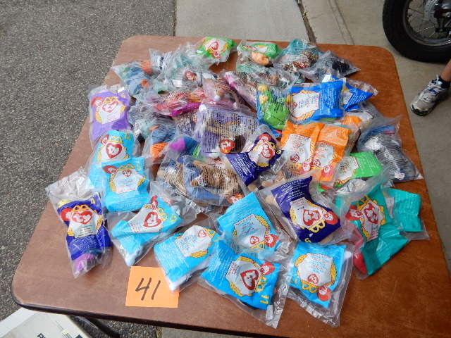 McDonalds, Small Beanie Babies in original packages