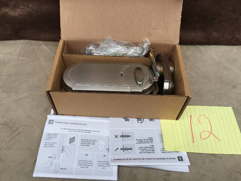 lot 12 image: Kwikset SmartCode Keyless Entry
