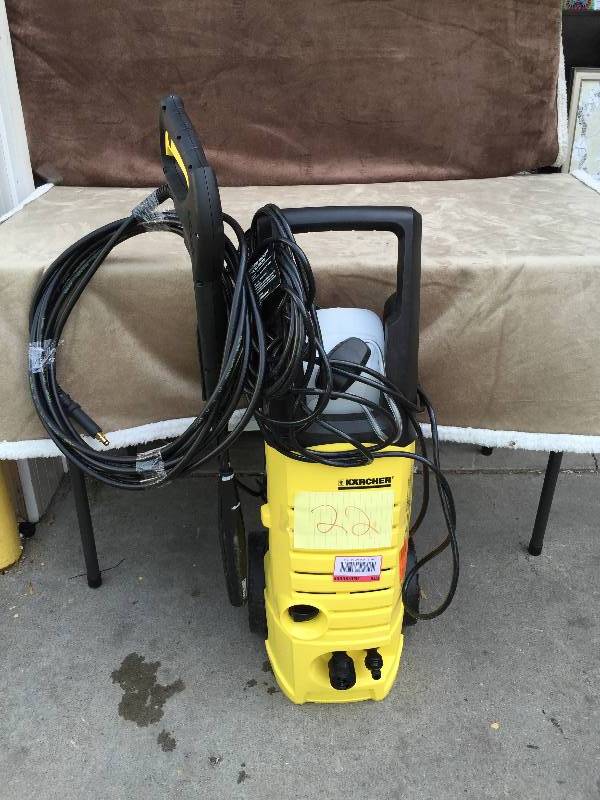 lot 22 image: karcher  k-3.450 1800 PSI  1,5- GPM Electric Pressure Washer