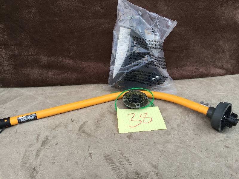 lot 38 image: Ryobi Curved Shaft Rimmer attachments