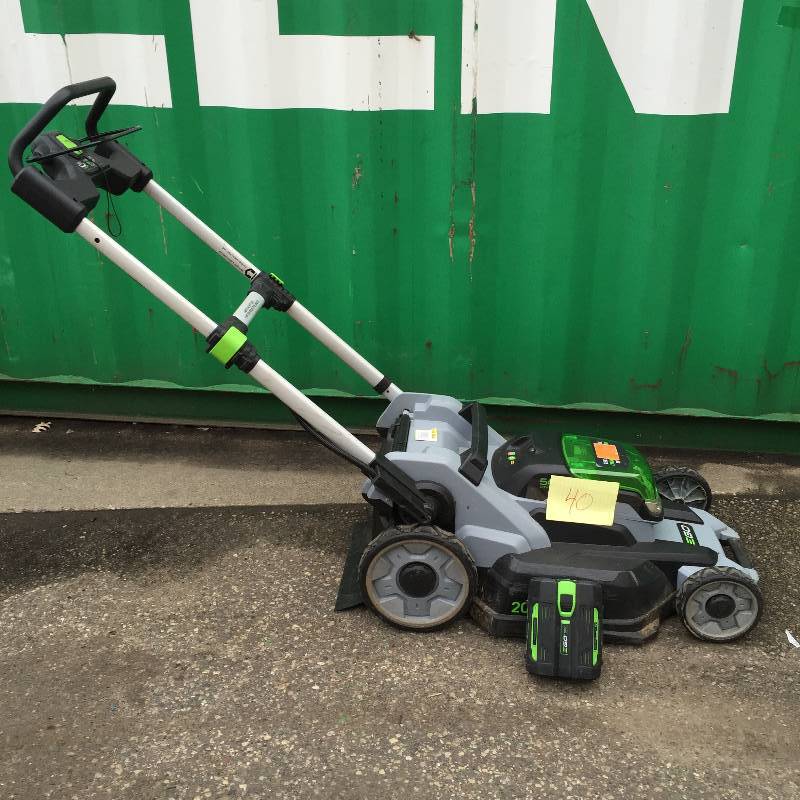lot 40 image: Ego 20 56 Volt Cordless Lawn Mower
