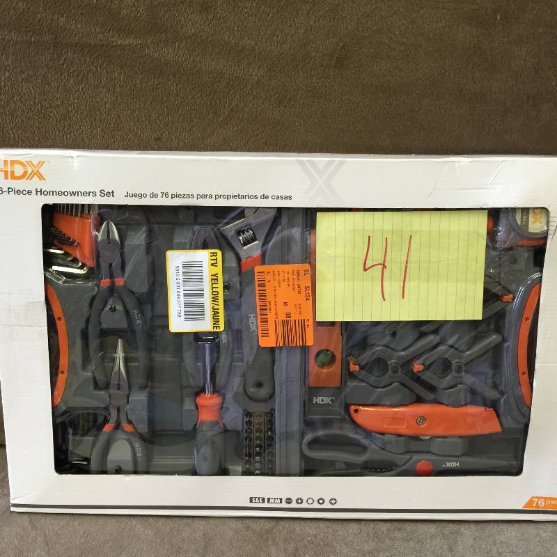 lot 41 image: HDX Homeowners Tool Set