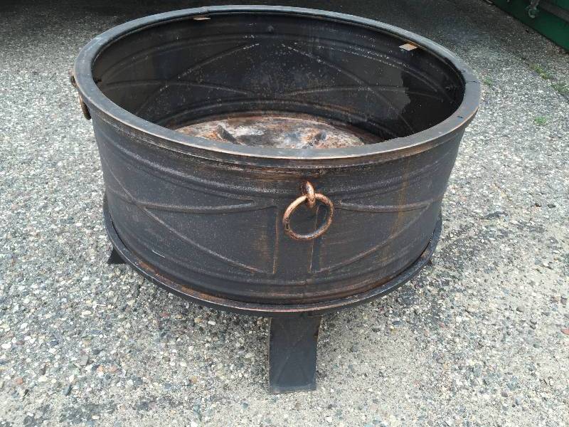 lot 198 image: Hampton Bay Quadripod 26 in. Round Fire Pit